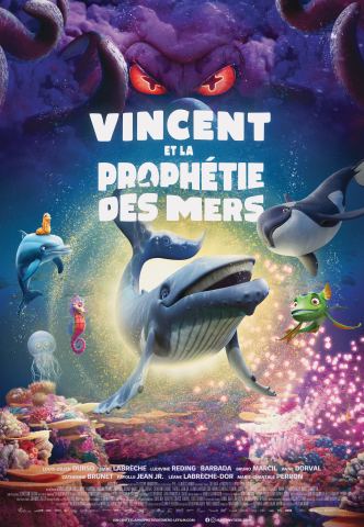 Affiche : VINCENT ET LA PROPHÉTIE DES MERS