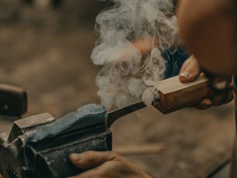 Photo of Guillaume Nadeau Artisan Coutelier