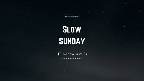 Poster: Slow Sunday