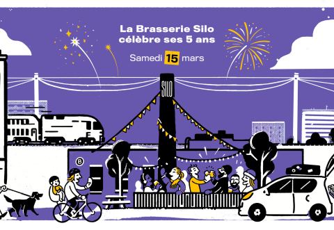 Poster: 5 ans de la Brasserie Silo