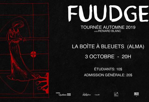 Affiche : Fuudge et Renard Blanc | Alma