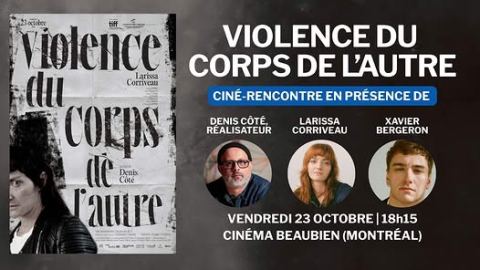 Poster: VIOLENCE DU CORPS DE L'AUTRE