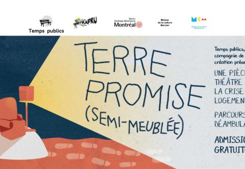 Poster: TERRE PROMISE (semi-meublée) à la PROMENADE BELLERIVE