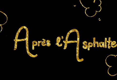 Poster: Après l'asphalte à Percé!