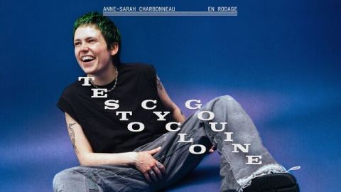Poster: Anne-Sarah Charbonneau présente : Testocyclogouine, Le Saint-Jean Comédie Club, Wednesday, February 24