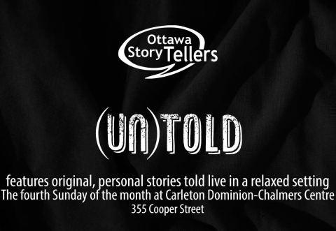 Poster: (un)Told, Carleton Dominion-Chalmers Centre, Sunday, June 29
