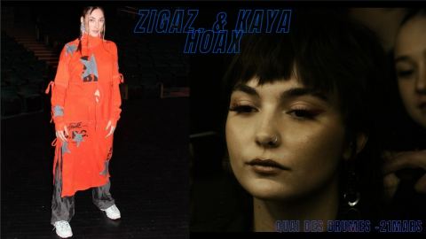 Poster: ZIGAZ. & Kaya Hoax au Quai des Brumes