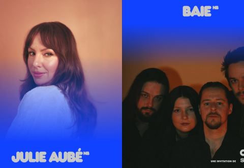 Poster: JULIE AUBÉ + BAIE [PLATEAU DOUBLE], Petit Campus, Wednesday, November 11