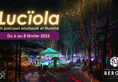 Poster: Les sentiers lumineux Lucïola, Parc Familial des Berges, Thursday, February 6
