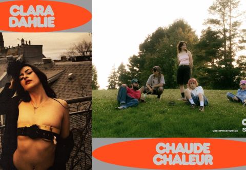 Poster: CHAUDE CHALEUR + CLARA DAHLIE