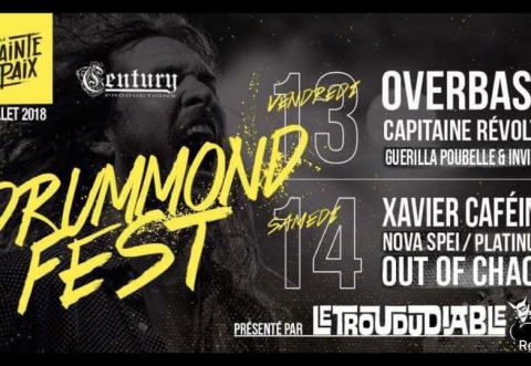 Poster: Overbass, Capitaine Révolte, Guerilla Poubelle et Invités
