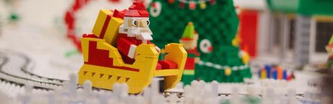 Poster: Village de Noël en LEGO®