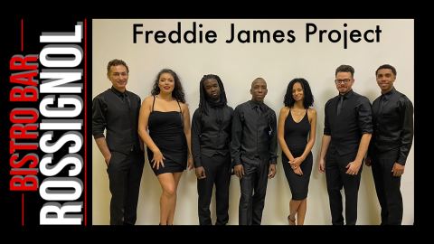 Poster: Freddie James Project, Bistro Le Rossignol, Friday, October 30