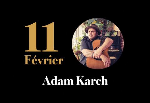 Poster: Adam Karch au Radis Noir, Radis Noir, pub nordique et café, Thursday, February 11