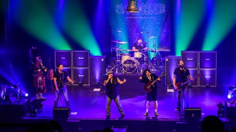 Poster: 21 GUN SALUTE - The Explosive AC/DC Tribute, Cabaret Du Casino Montréal, Thursday, April 1