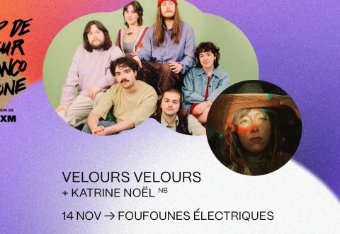 Poster: VELOURS VELOURS + Katrine Noël | CCF25