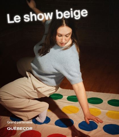 Poster: Le Show Beige