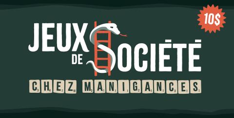 Poster: Soirée Jeux de société