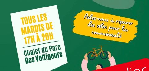 Poster: Atelier Communautaire vélo