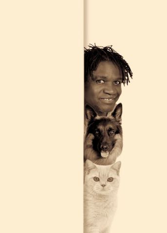 Poster: Boucar Diouf — Trois prédateurs et un bungalow