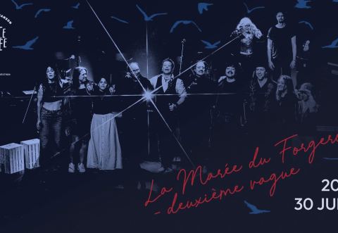 Poster: La Marée du Forgeron - deuxième vague @Petite-Vallée, Chapiteau Vidéotron de Petite-Vallée, Tuesday, June 30