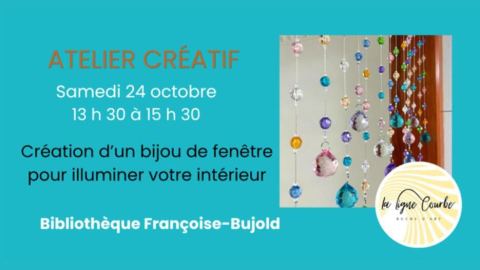 Poster: Atelier créatif - Bijou de fenêtre