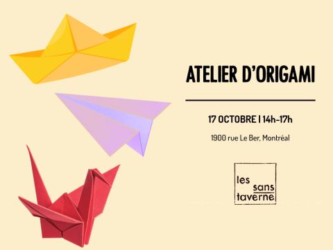 Poster: Atelier d’Origami