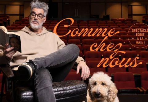 Poster: Réal Béland - Comme chez nous | Rouyn-Noranda, Théâtre du cuivre, Thursday, November 13