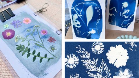 Poster: Atelier de cyanotype