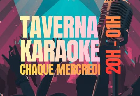 Poster: KARAOKE TAVERNA (CHAQUE MERCREDI), Taverna, Wednesday, August 26
