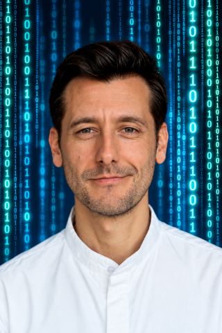 Affiche : VIVONS-NOUS DANS UNE SIMULATION ? – Intelligence artificielle : la question qui fascine la Silicon Valley