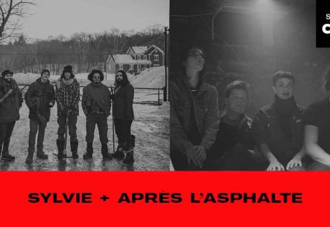 Poster: SYLVIE + APRÈS L'ASPHALTE #CCF21