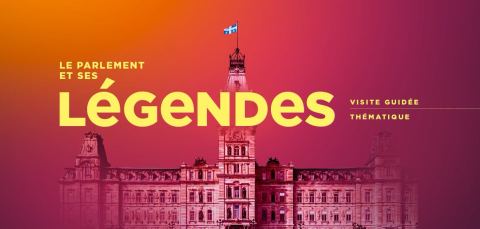 Poster: Visite guidée | Le parlement et ses légendes