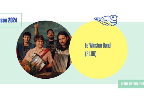 Poster: Le Winston Band à L'Anse-au-Griffon