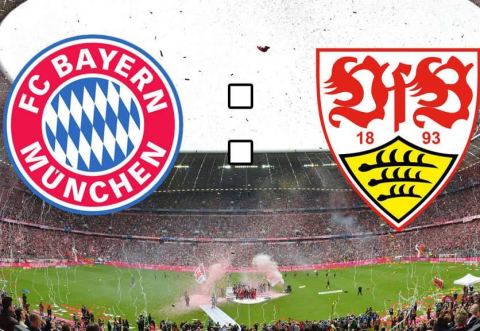 Poster: FC Bayern-VfB Stuttgart / Bundesliga, McKibbin's Irish Pub, Sunday, January 27