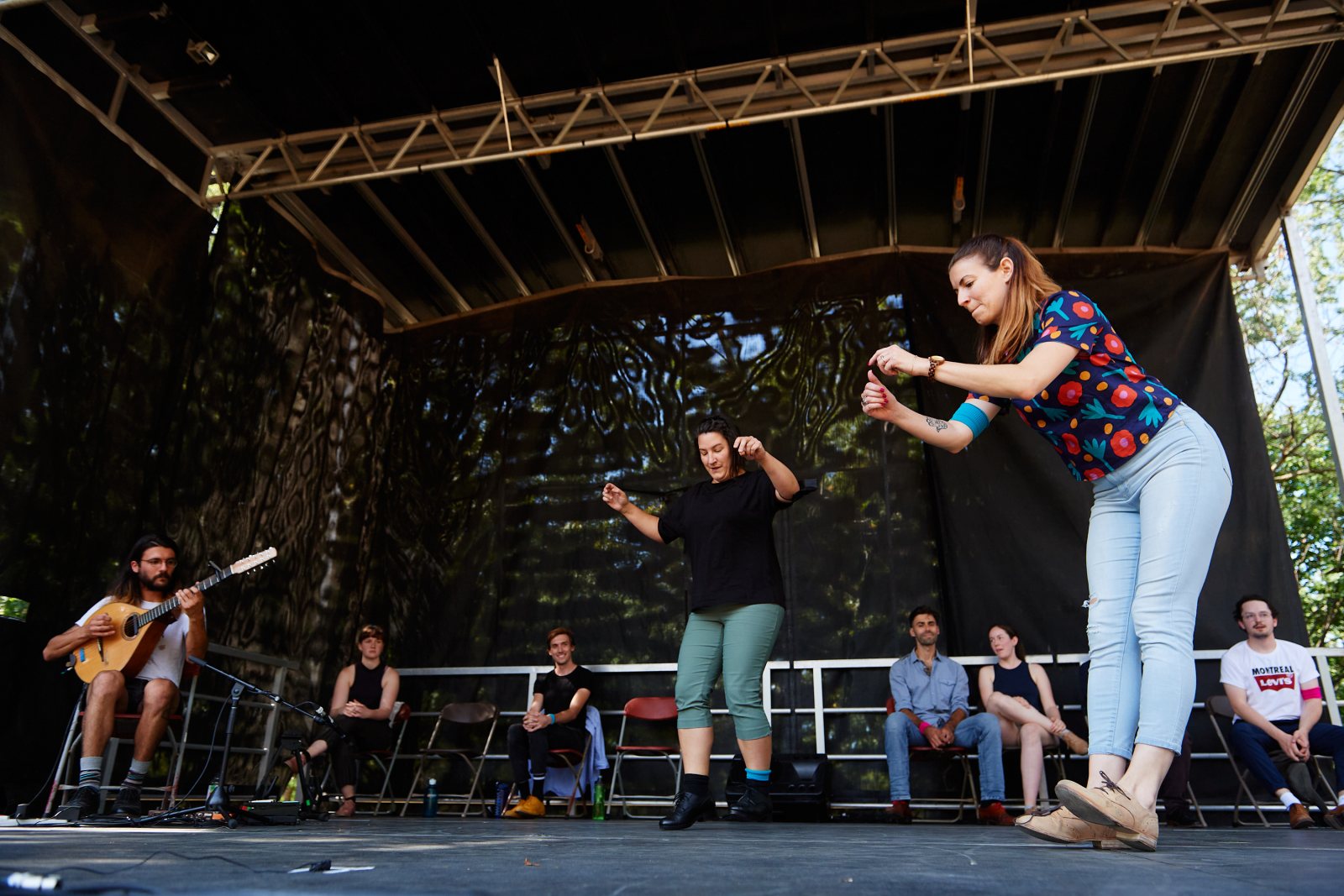 Fête des récoltes : match d'impro de gigue