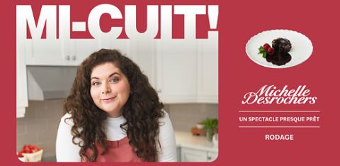Poster: Michelle Desrochers — Mi-cuit