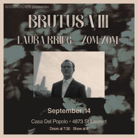 Poster: Brutus VIII - Laura Krieg - Zom Zom