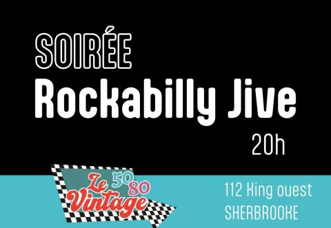 Poster: Soirée Rockabilly Jive au Vintage 5080, Le Vintage 5080, Wednesday, September 30