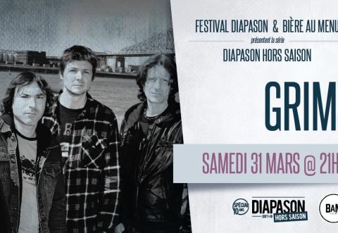 Poster: Complet** GrimSkunk // Samedi le 31 mars 2018, Le BAM - Bière au Menu, Saturday, March 31