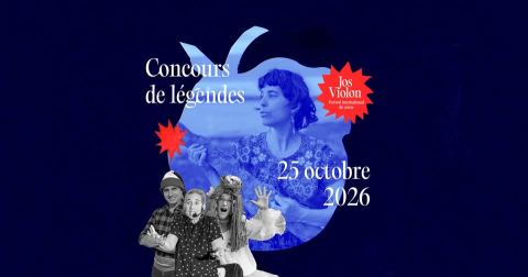 Poster: L’accessoiriste — Théâtre à la carte avec Les Mal-répétés l Festival Jos Violon, Vieux Bureau de Poste, Sunday, October 25