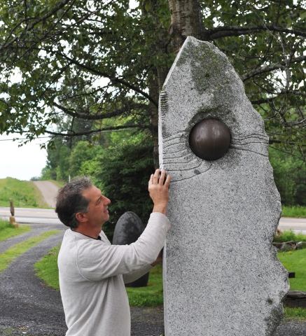 Photo of Jean-Michel Simard sculpteur