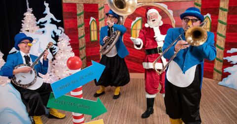 Poster: LE GRAND BAL DE NOËL | Jeunesses Musicales Canada | Sons & Brioches | Repentigny