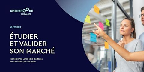 Affiche : Étudier et valider son marché | Novembre, QG de l'entrepreneuriat Promutuel Assurance, mercredi 4 novembre