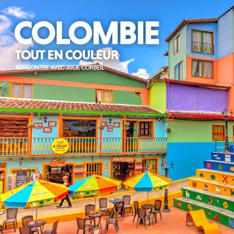 Poster: COLOMBIE, TOUT EN COULEUR – LES GRANDS EXPLORATEURS