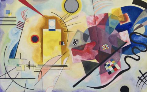 Poster: Ciné-club: Kandinsky, voir la musique, réinventer la peinture — En collaboration avec le FIFA., Théâtre Lac-Brome, Wednesday, January 13