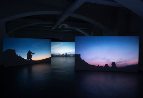 Poster: Christiana Perschon - Spending Time, Holding Space / Habiter le temps, habiter l'espace