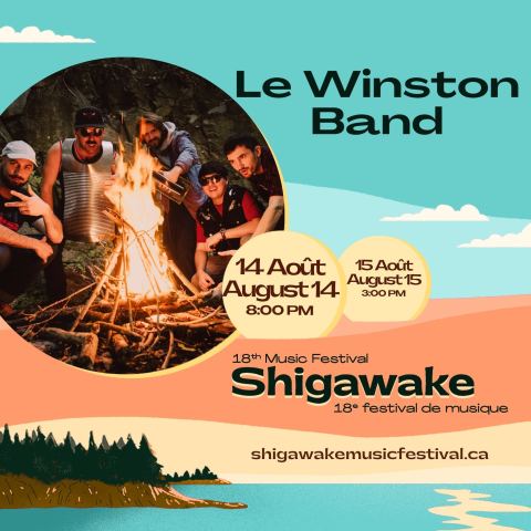 Poster: Shigawake Music Festival de Musique 2026, Foire Agricole Shigawake Fairground, Thursday, August 13