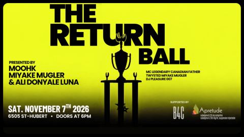 Poster: THE RETURN BALL