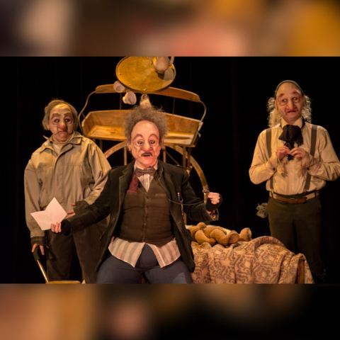 Poster: Les trois petits vieux qui ne voulaient pas mourir, Le Rift, Thursday, November 19